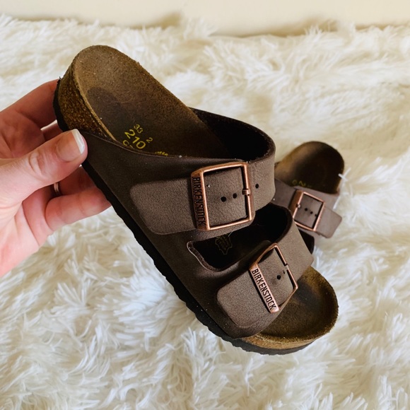 birkenstock arizona birko flor nubuck sandals